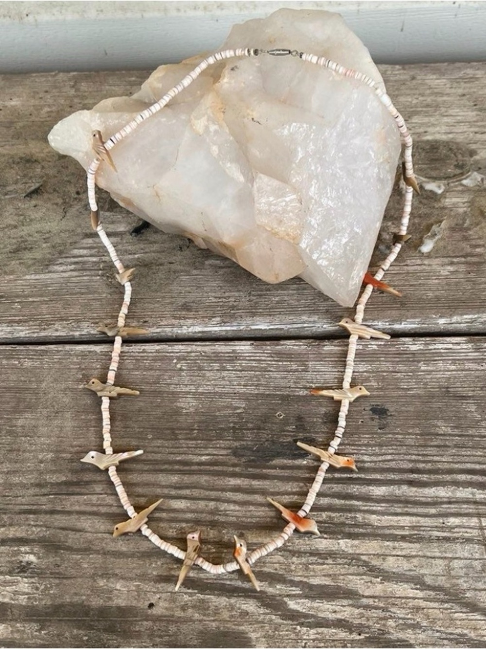Shell bird necklace - Picture 2 of 2